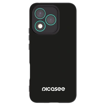Picasee crna silikonska maskica za Honor 400 Lite 5G - Picasee