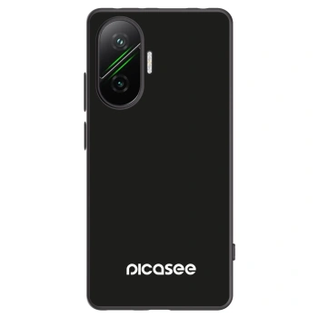 Picasee crna silikonska maskica za Xiaomi Poco F7 Pro 5G - Picasee