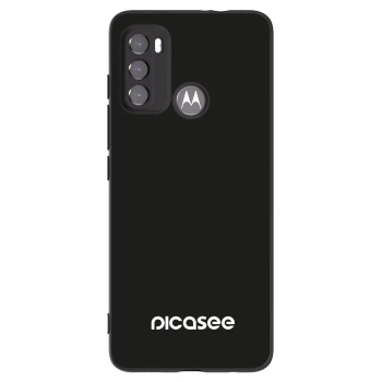 Picasee crna silikonska maskica za Motorola Edge 60 5G - Picasee