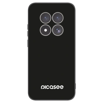 Picasee crna silikonska maskica za Xiaomi Redmi Note 15 Pro 4G - Picasee