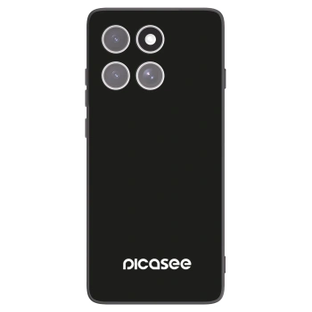 Picasee crna silikonska maskica za Motorola Edge 60 Fusion - Picasee
