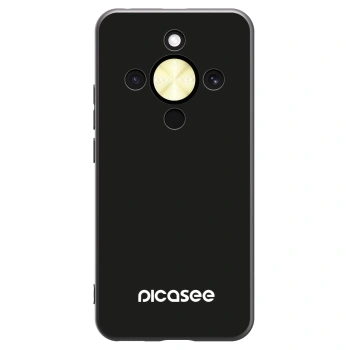 Picasee crna silikonska maskica za Honor Magic8 Lite 5G - Picasee