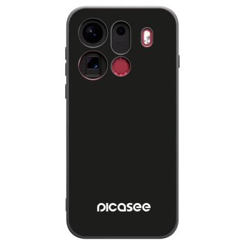Picasee crna silikonska maskica za OPPO Find X9 Pro - Picasee