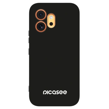 Picasee crna silikonska maskica za Honor 600 - Picasee