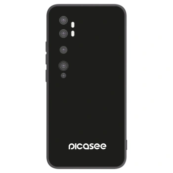 Picasee crna silikonska maskica za Xiaomi Mi Note 10 (Pro) - Picasee