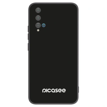 Picasee crna silikonska maskica za Huawei Nova 5T - Picasee