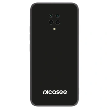 Picasee crna silikonska maskica za Xiaomi Redmi Note 9 Pro - Picasee