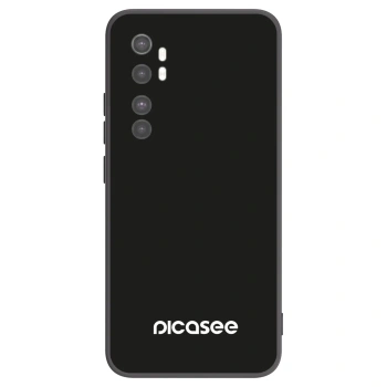 Picasee crna silikonska maskica za Xiaomi Mi Note 10 Lite - Picasee