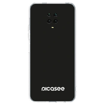 Picasee silikonska prozirna maskica za Xiaomi Redmi Note 9S - Picasee