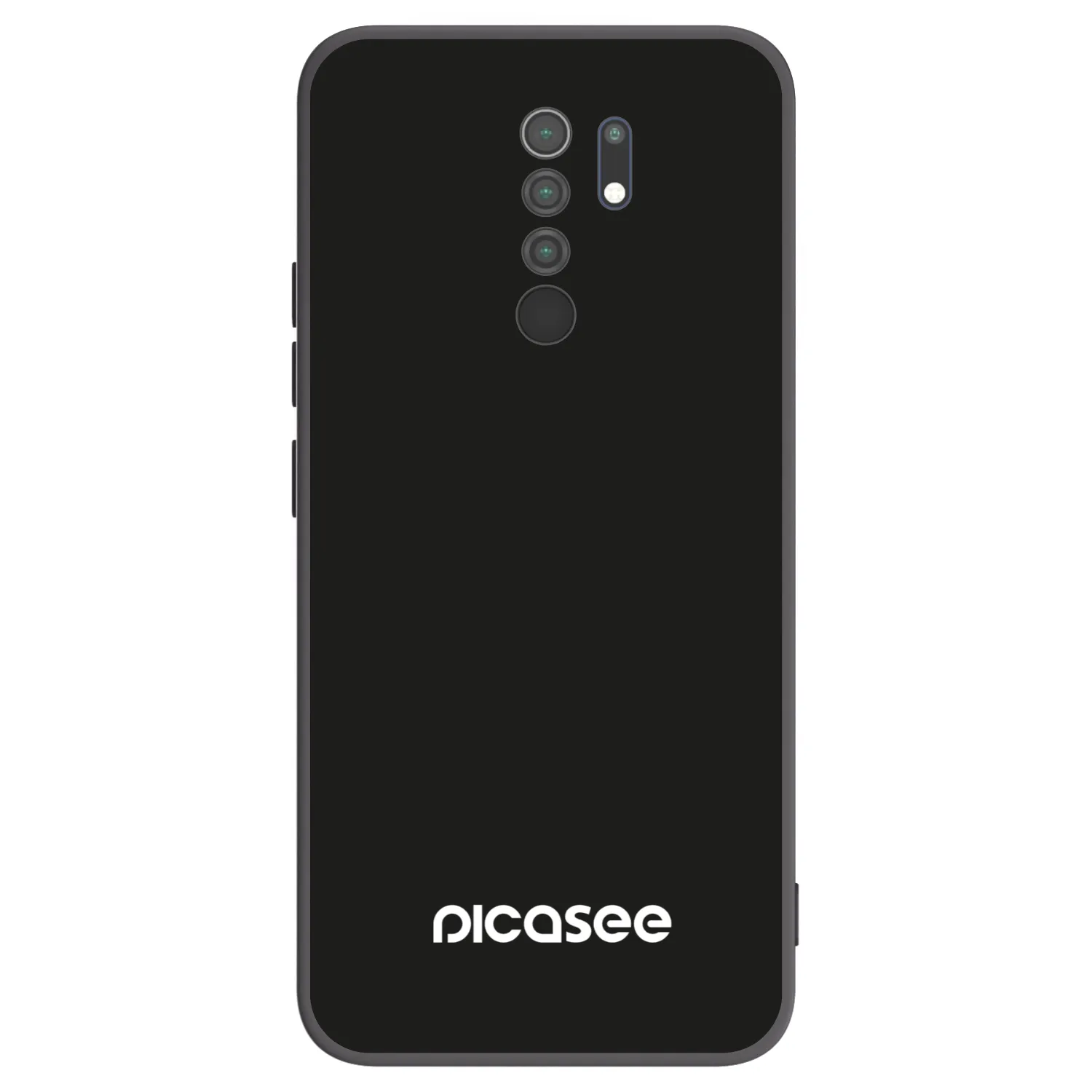 Picasee crna silikonska maskica za Xiaomi Redmi 9 - Picasee