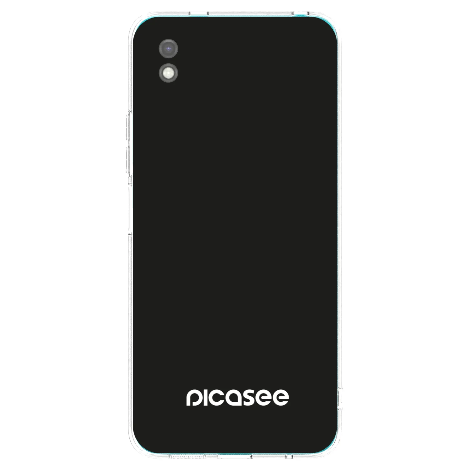 Picasee crna silikonska maskica za Xiaomi Redmi 9A - Picasee