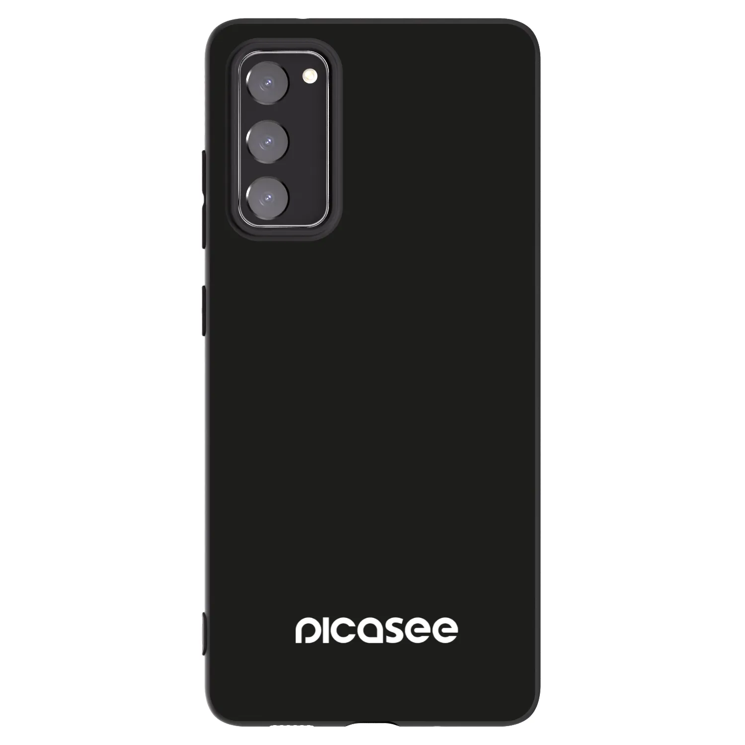 Picasee crna silikonska maskica za Samsung Galaxy S20 FE - Picasee