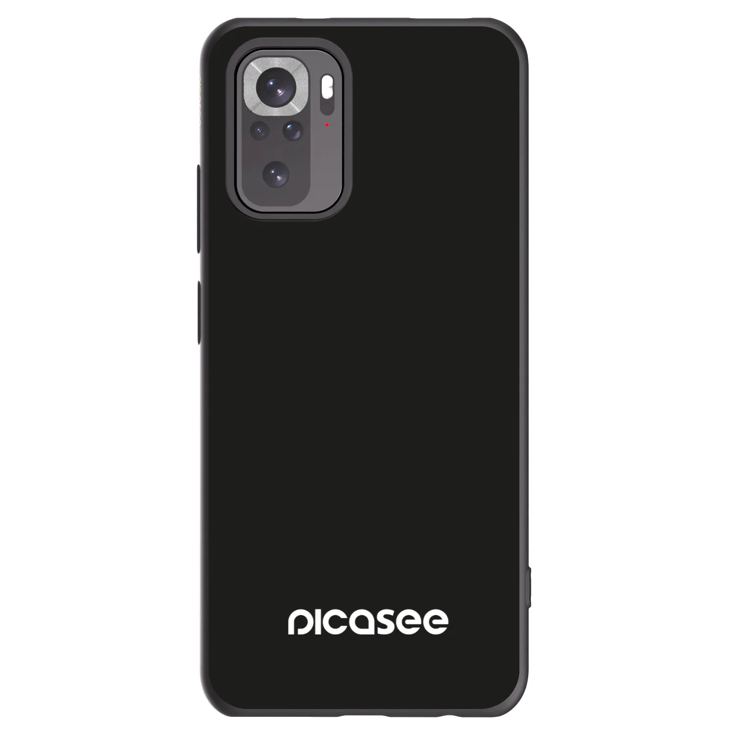 Picasee crna silikonska maskica za Xiaomi Redmi Note 10 - Picasee