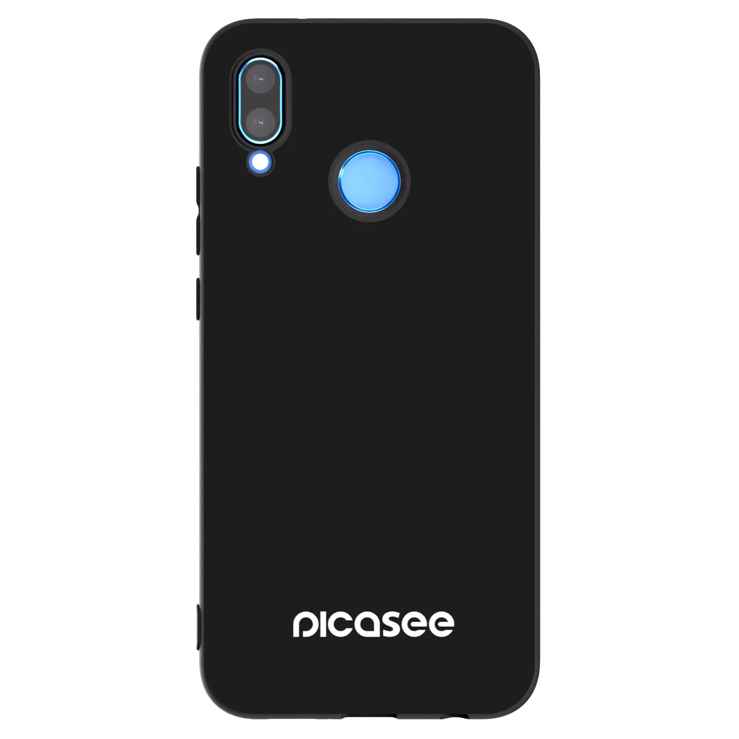 Picasee crna silikonska maskica za Huawei P20 Lite - Picasee