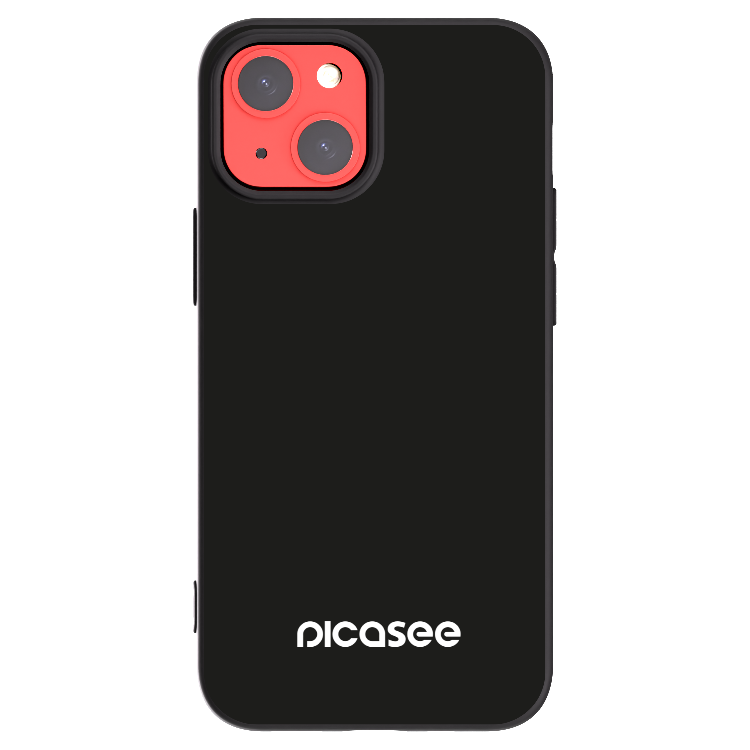 Picasee crna silikonska maskica za Apple iPhone 13 mini - Picasee