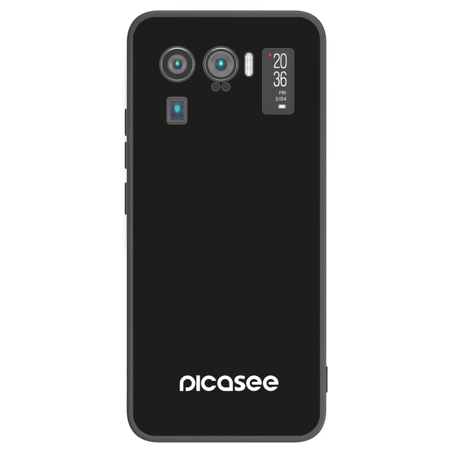 Picasee crna silikonska maskica za Xiaomi Mi 11 Ultra - Picasee