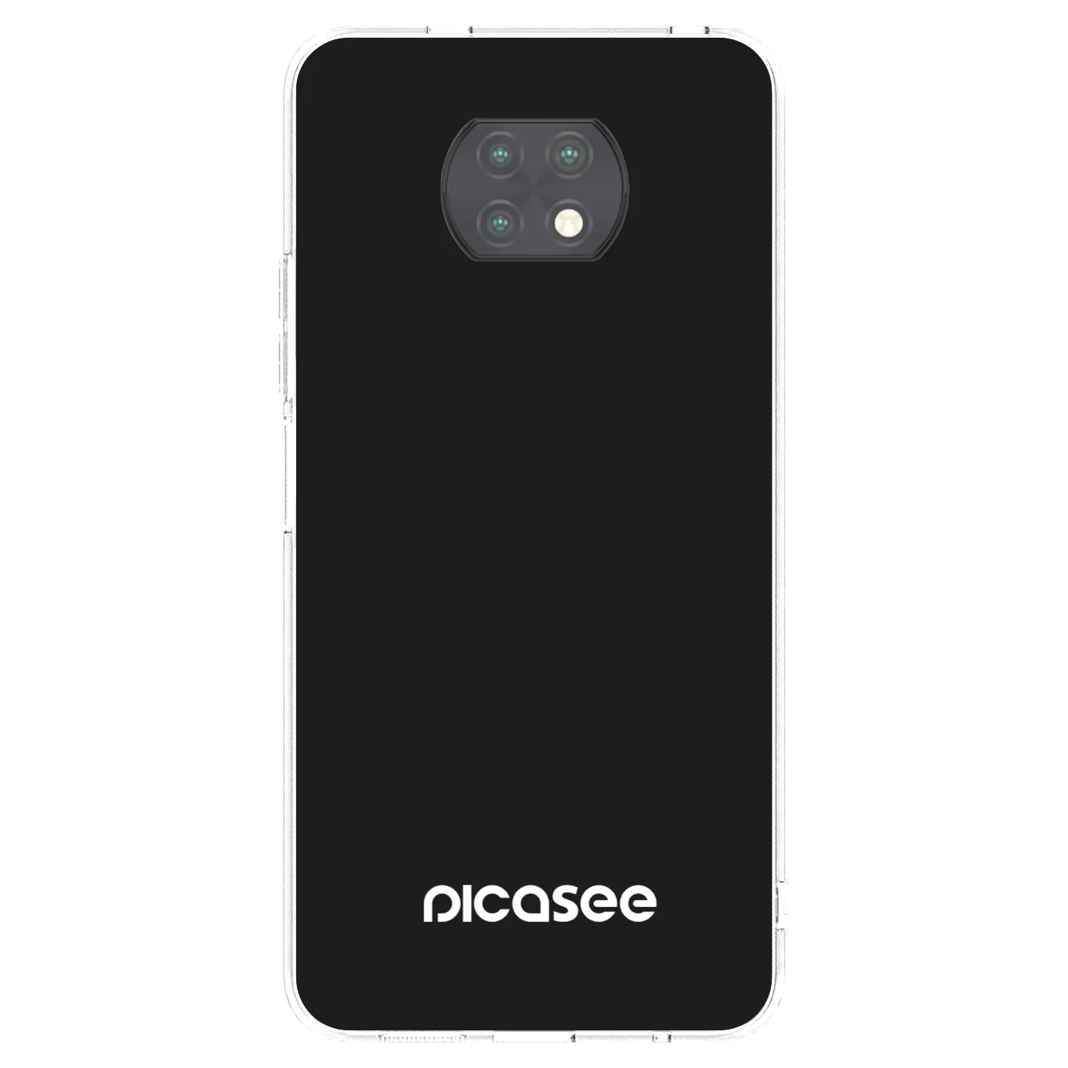 Picasee silikonska prozirna maskica za Xiaomi Redmi Note 9T - Picasee
