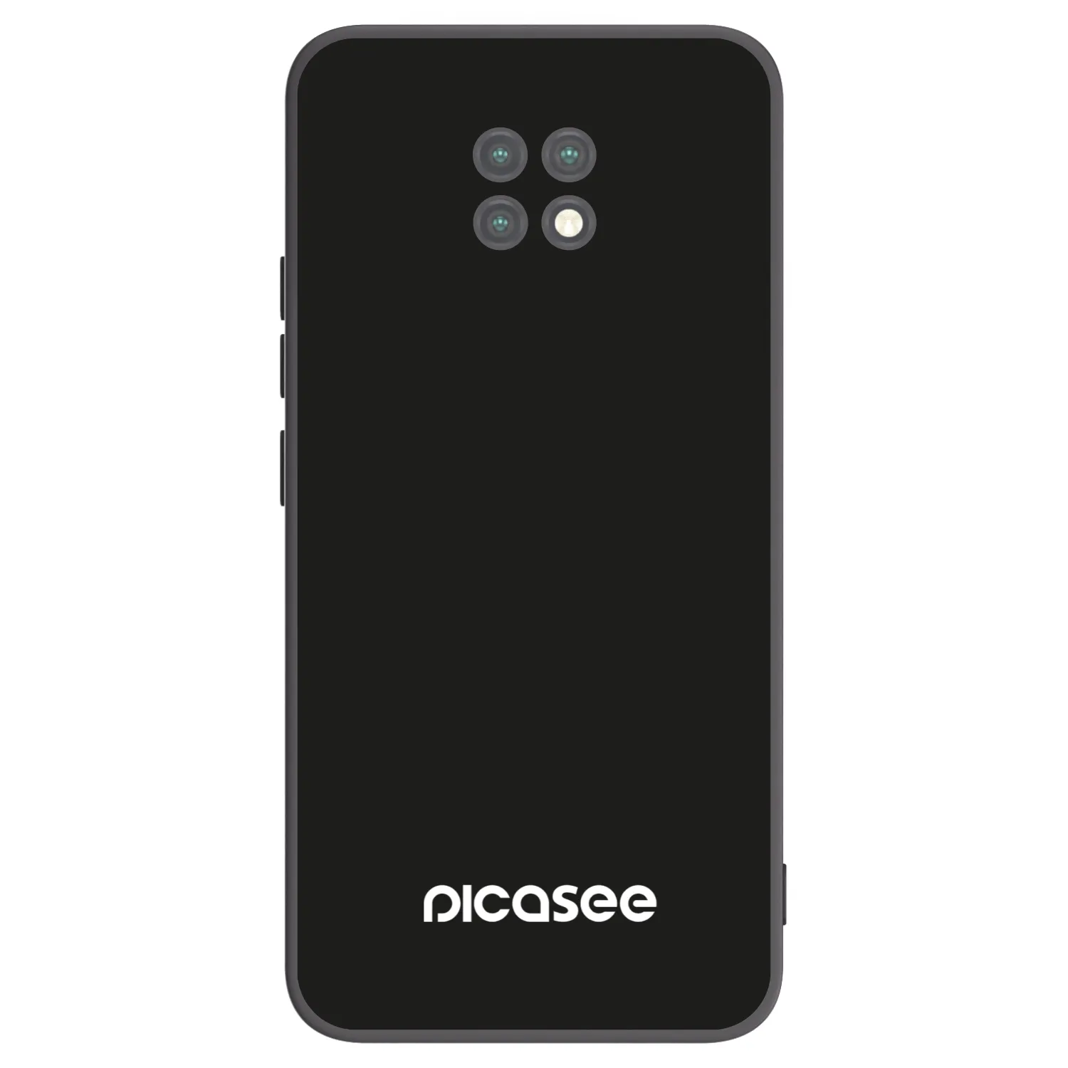 Picasee crna silikonska maskica za Xiaomi Redmi Note 9T - Picasee