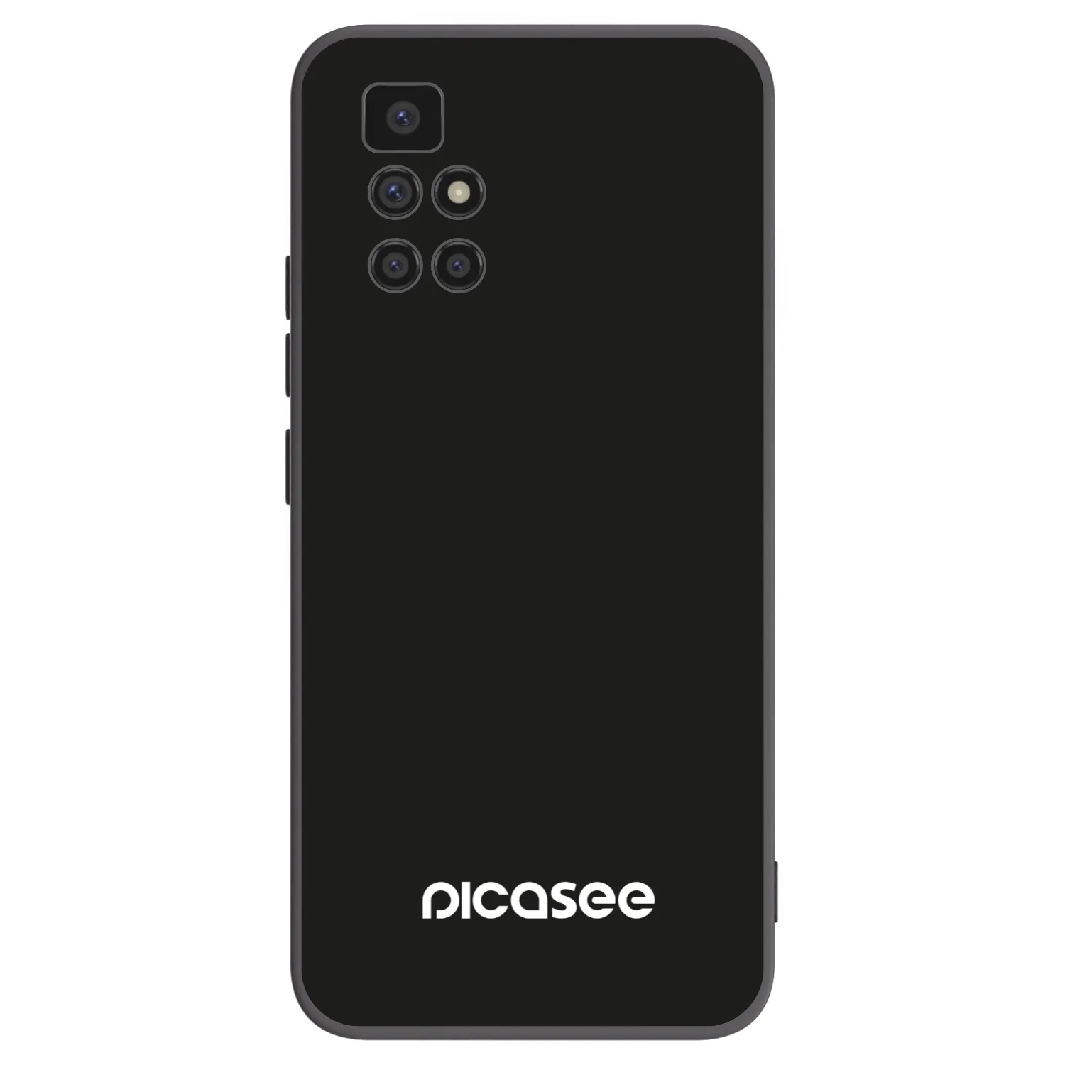 Picasee crna silikonska maskica za Xiaomi Redmi 10 - Picasee