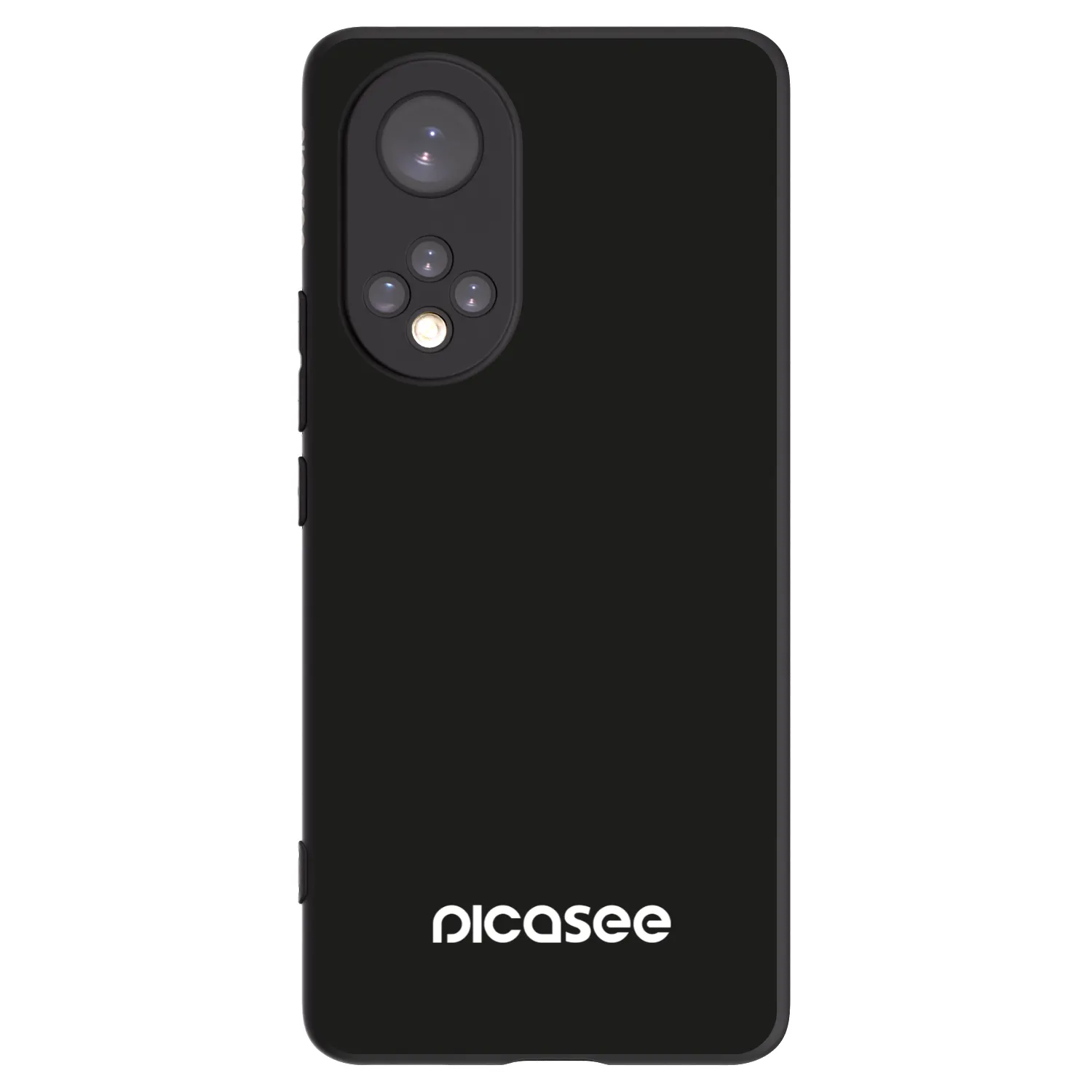 Picasee crna silikonska maskica za Honor 50 5G - Picasee