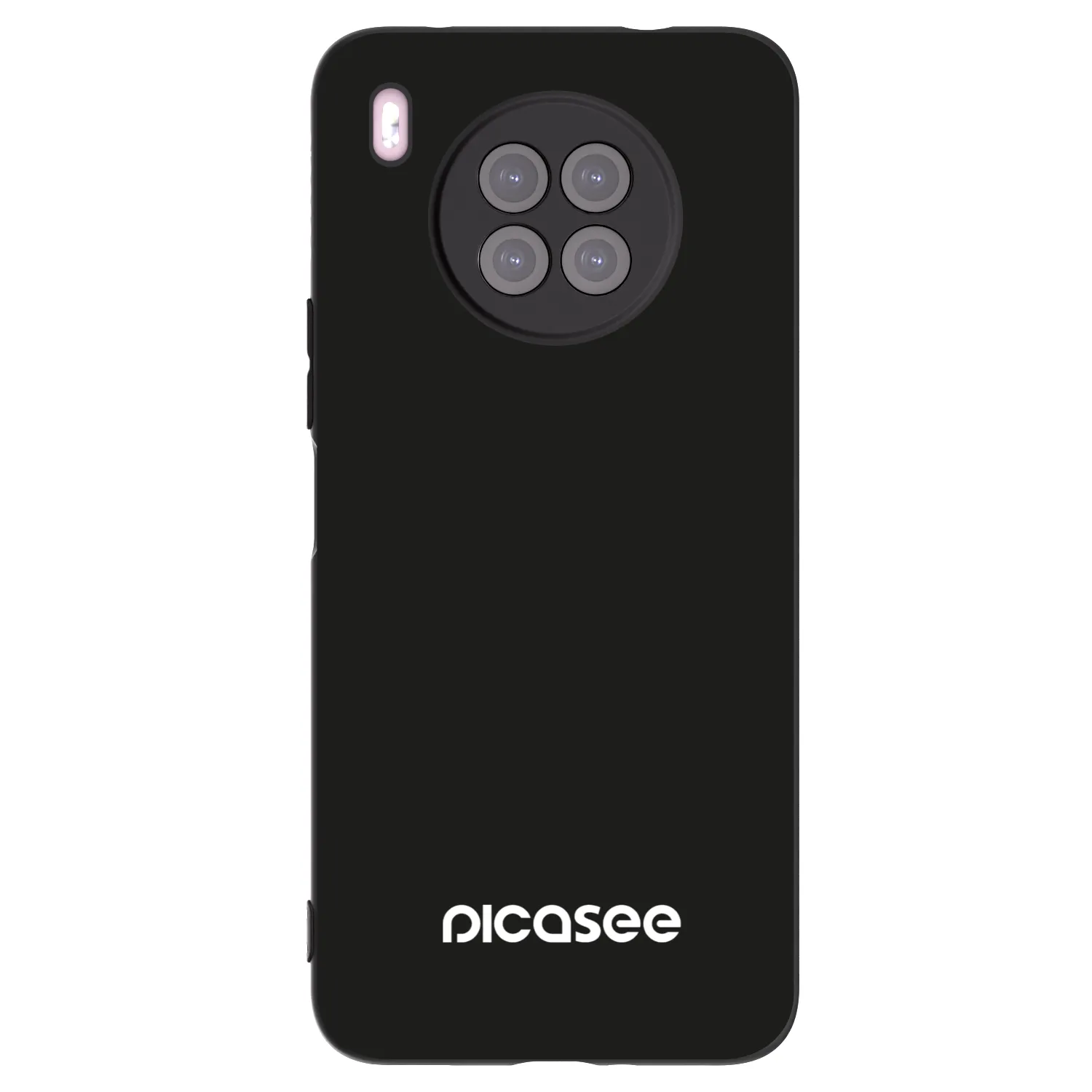 Picasee crna silikonska maskica za Huawei Nova 8i - Picasee