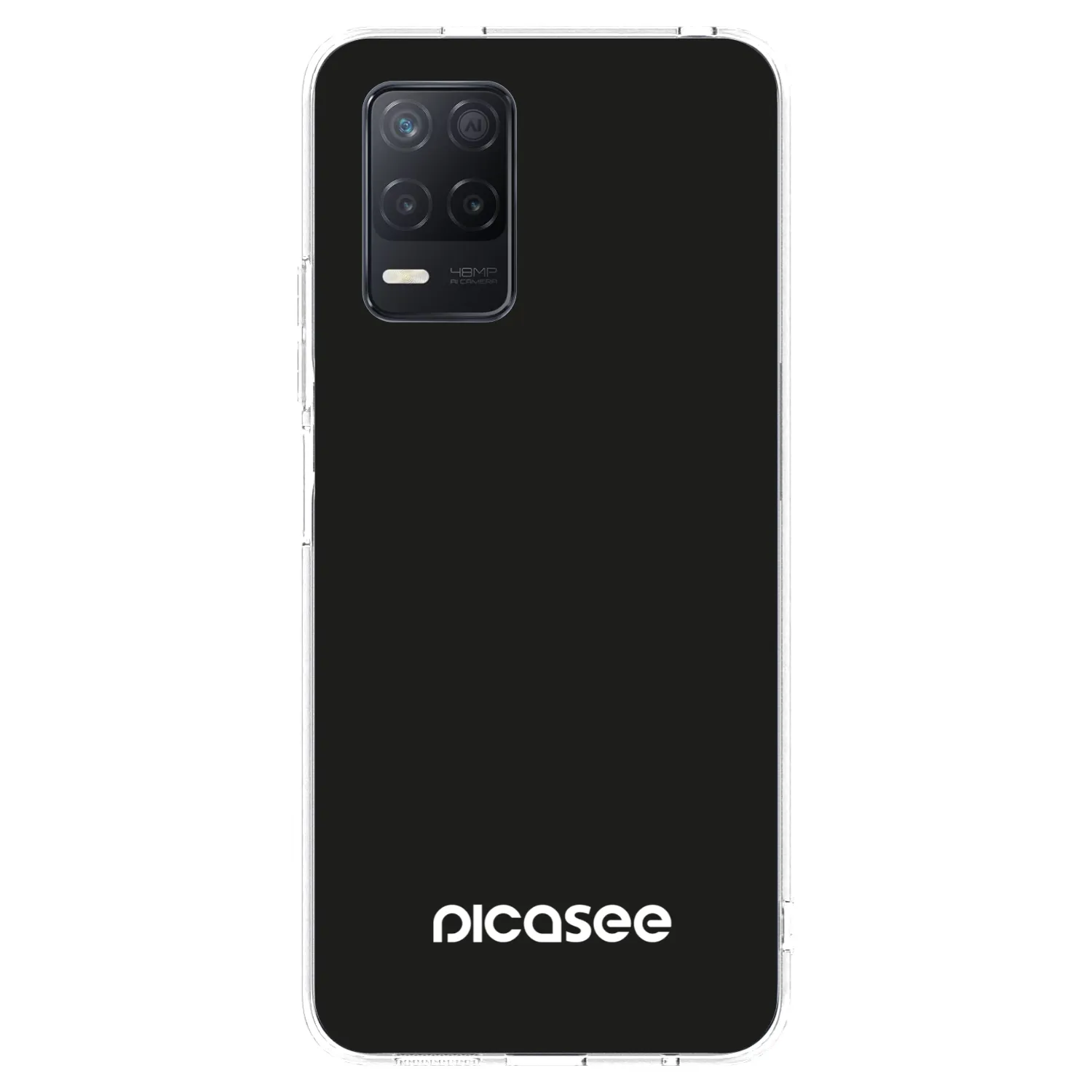Picasee silikonska prozirna maskica za Realme 8 5G - Picasee