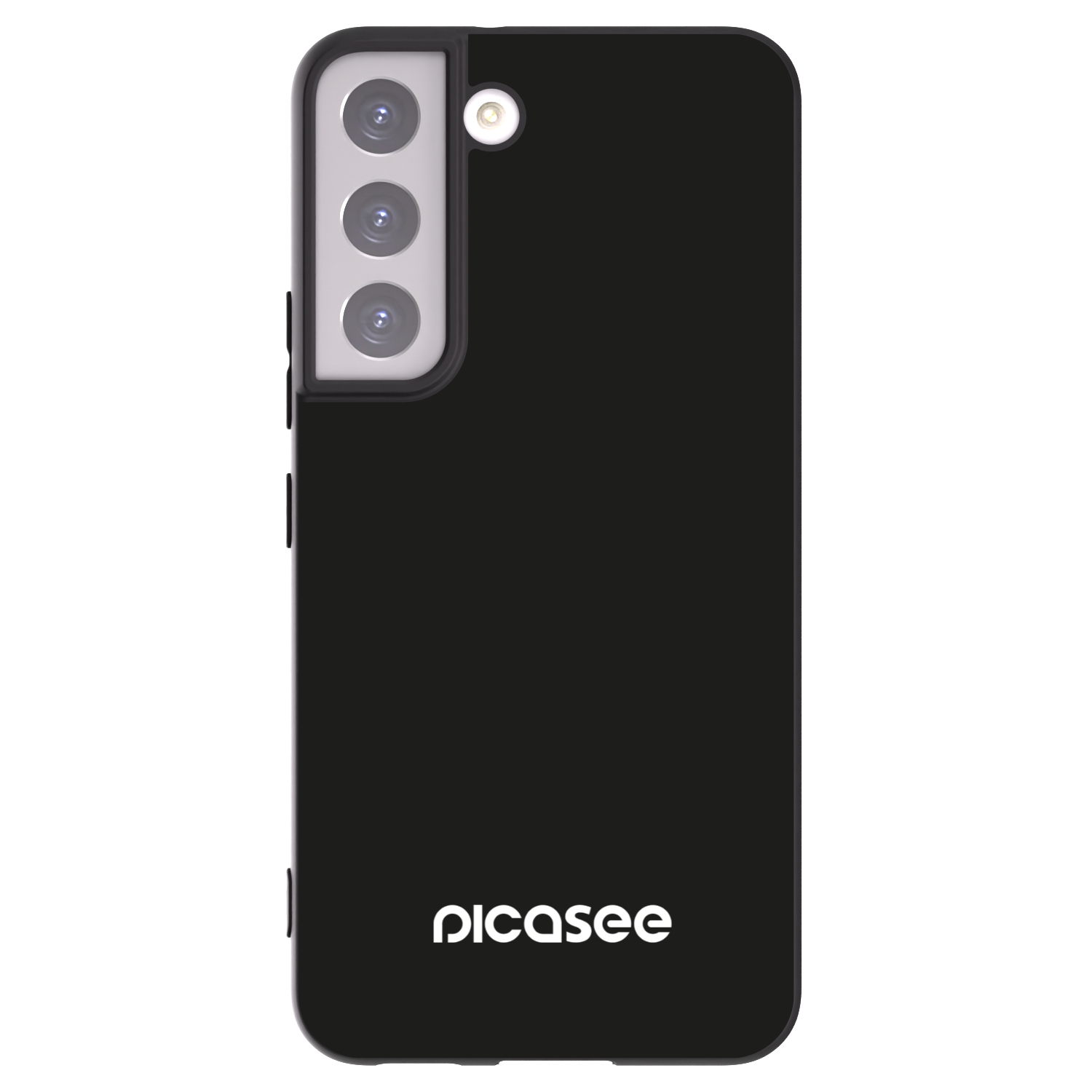 Picasee crna silikonska maskica za Samsung Galaxy S22 5G - Picasee