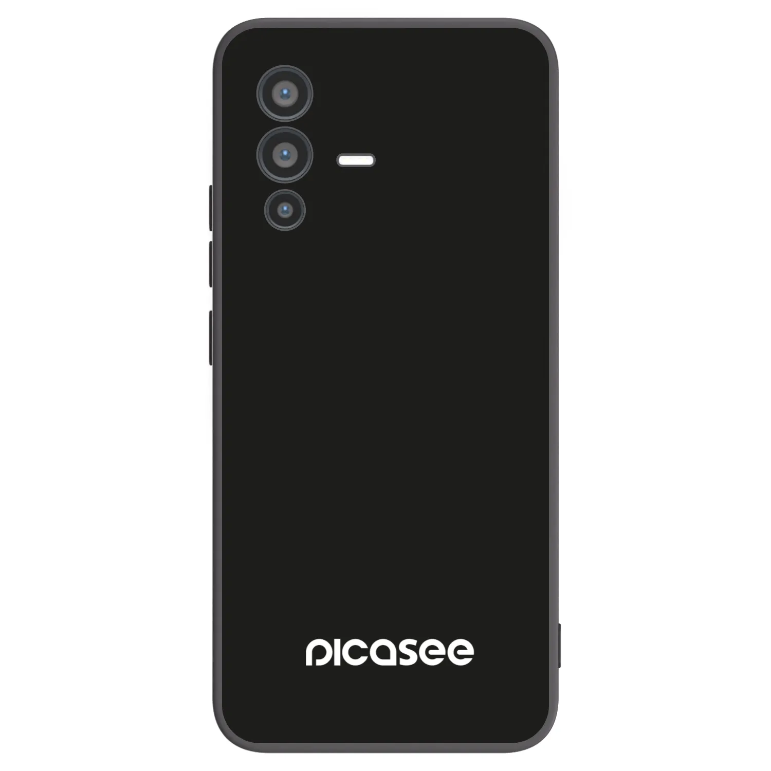 Picasee crna silikonska maskica za Vivo V23 5G - Picasee
