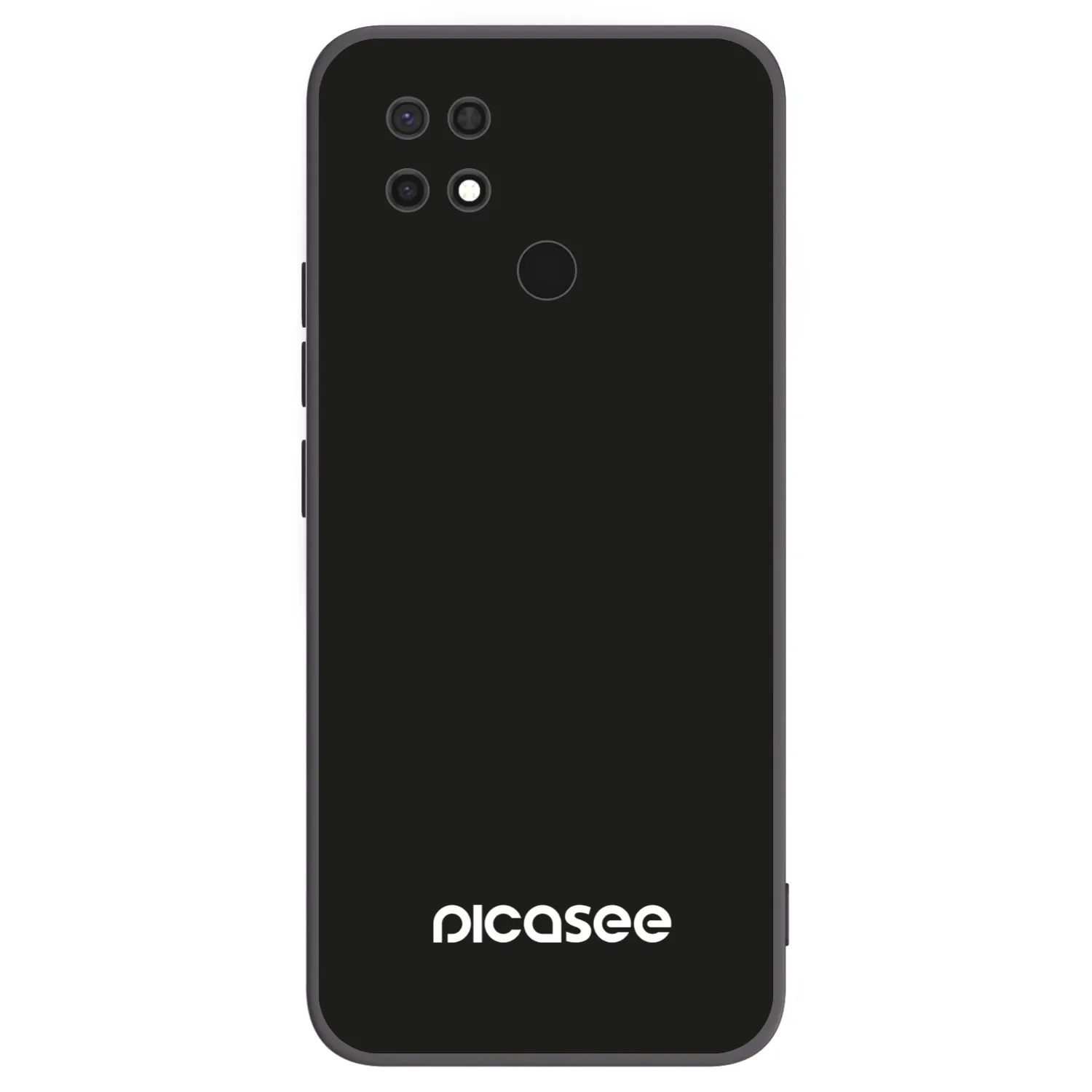 Picasee crna silikonska maskica za Xiaomi Redmi 10C - Picasee