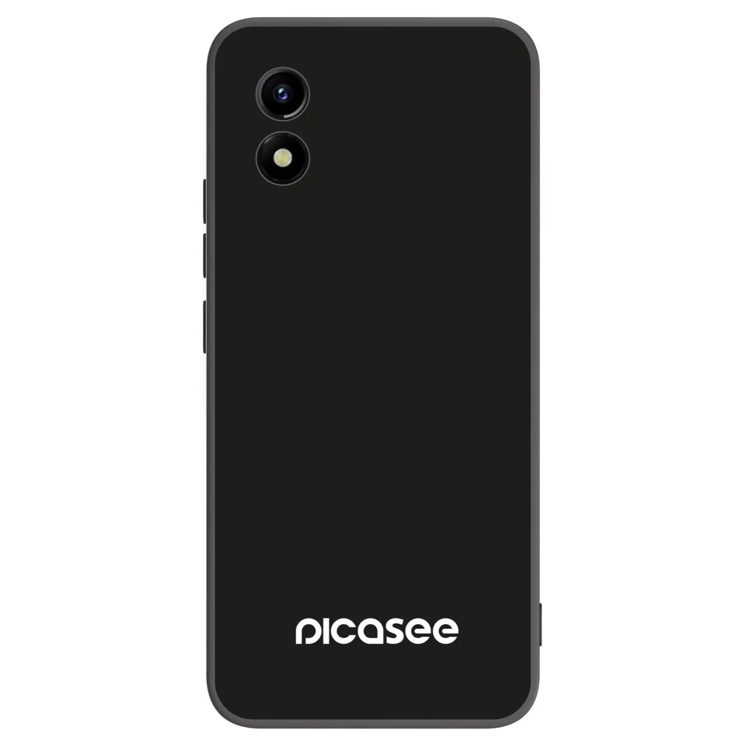 Picasee crna silikonska maskica za Vivo Y01 - Picasee
