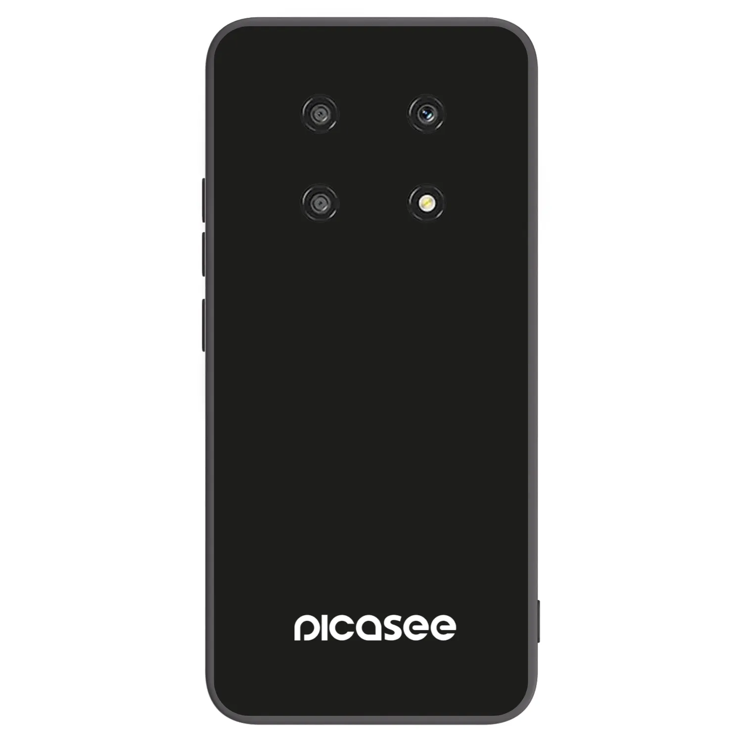 Picasee crna silikonska maskica za Honor Magic4 Lite 5G - Picasee