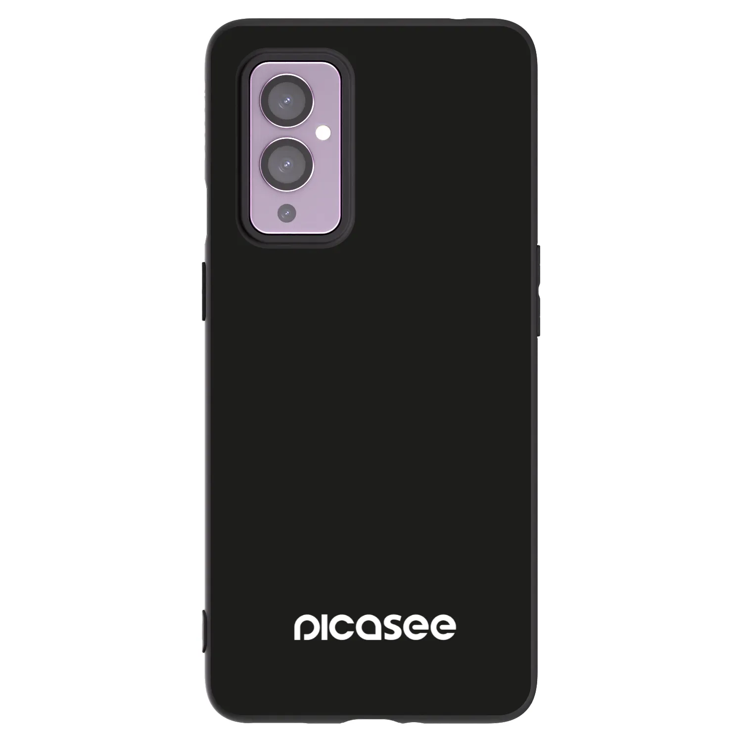 Picasee crna silikonska maskica za OnePlus 9 - Picasee