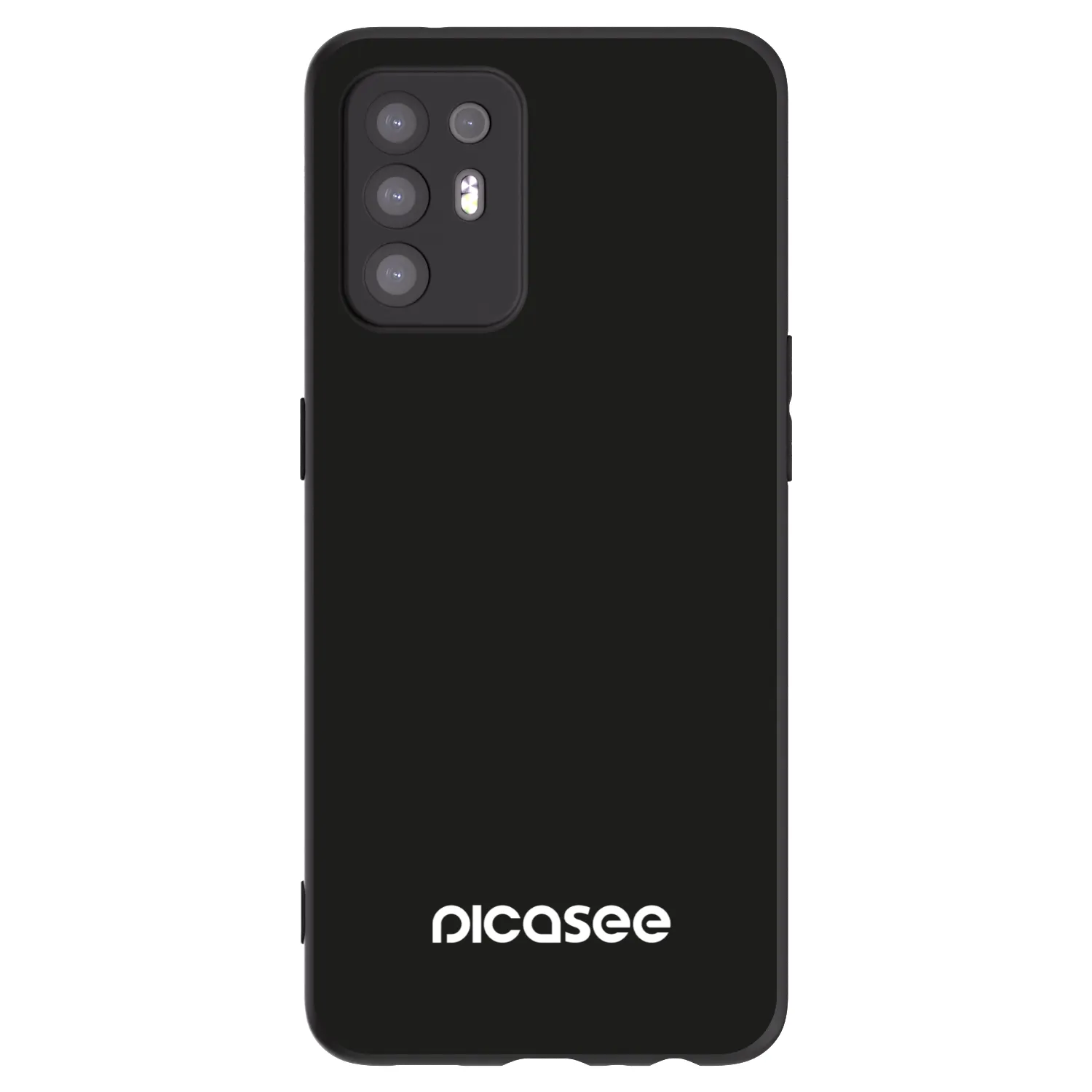 Picasee crna silikonska maskica za OPPO A94 5G - Picasee