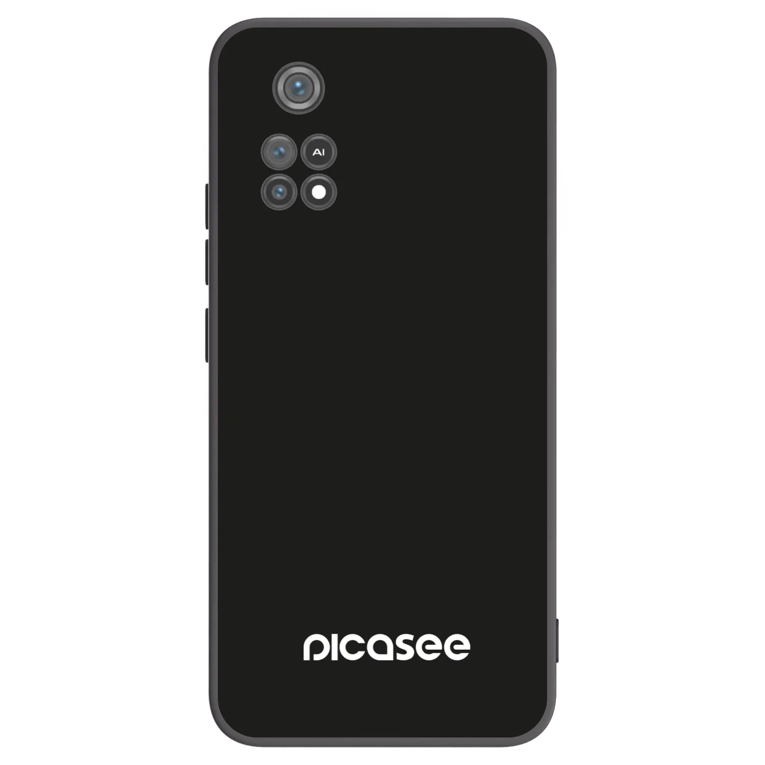 Picasee crna silikonska maskica za Xiaomi Poco M4 Pro - Picasee