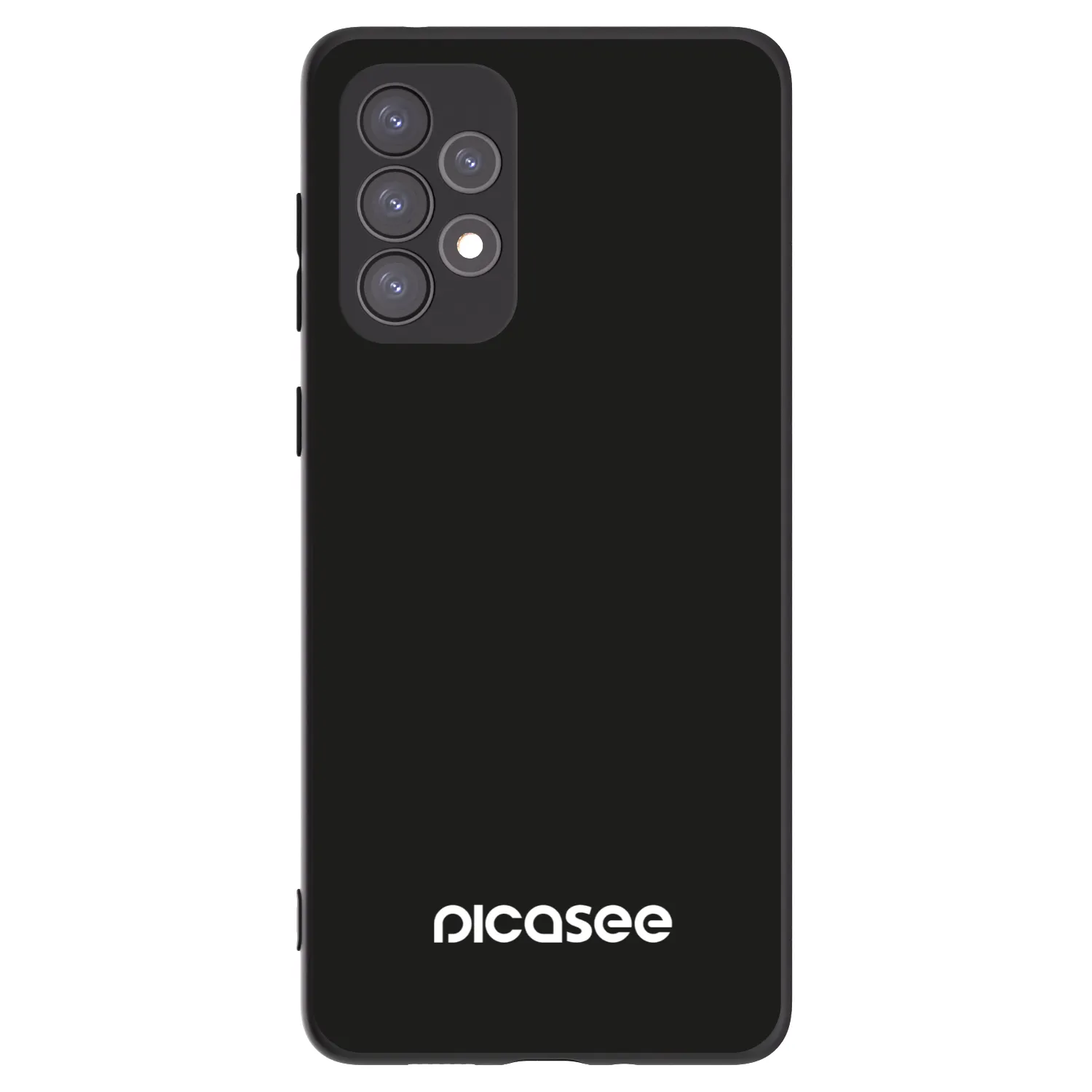 Picasee crna silikonska maskica za Samsung Galaxy A73 5G - Picasee