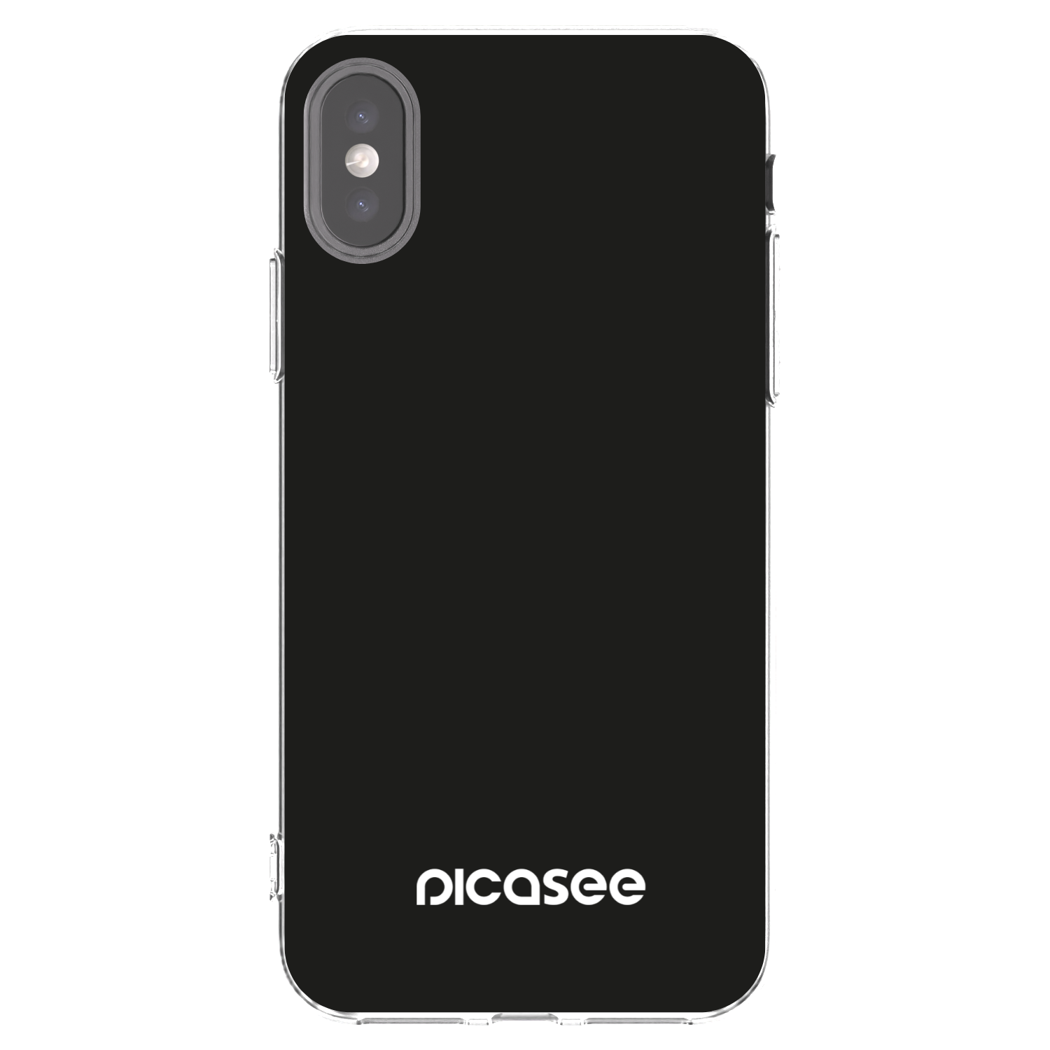 Picasee silikonska prozirna maskica za Apple iPhone X/XS - Picasee