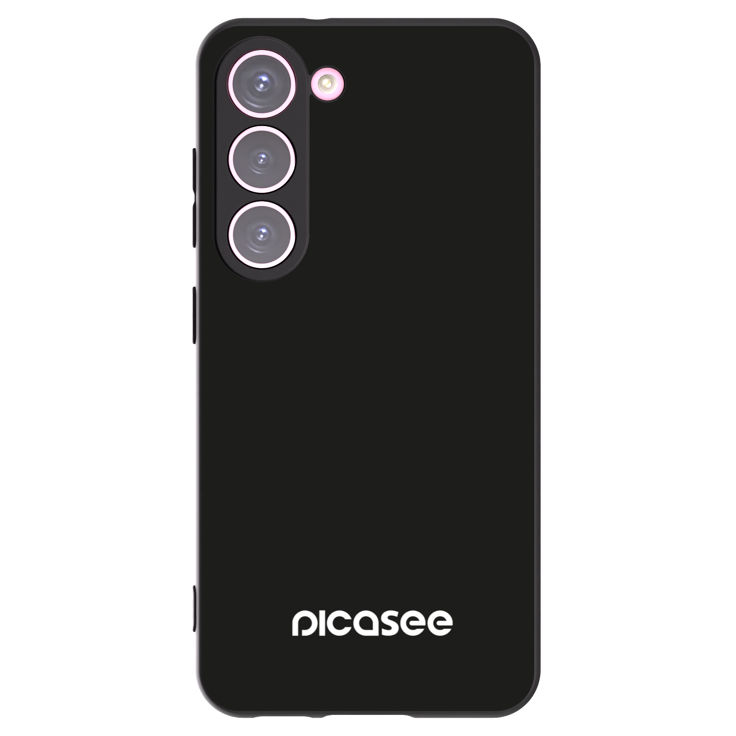 Picasee crna silikonska maskica za Samsung Galaxy S23 5G - Picasee