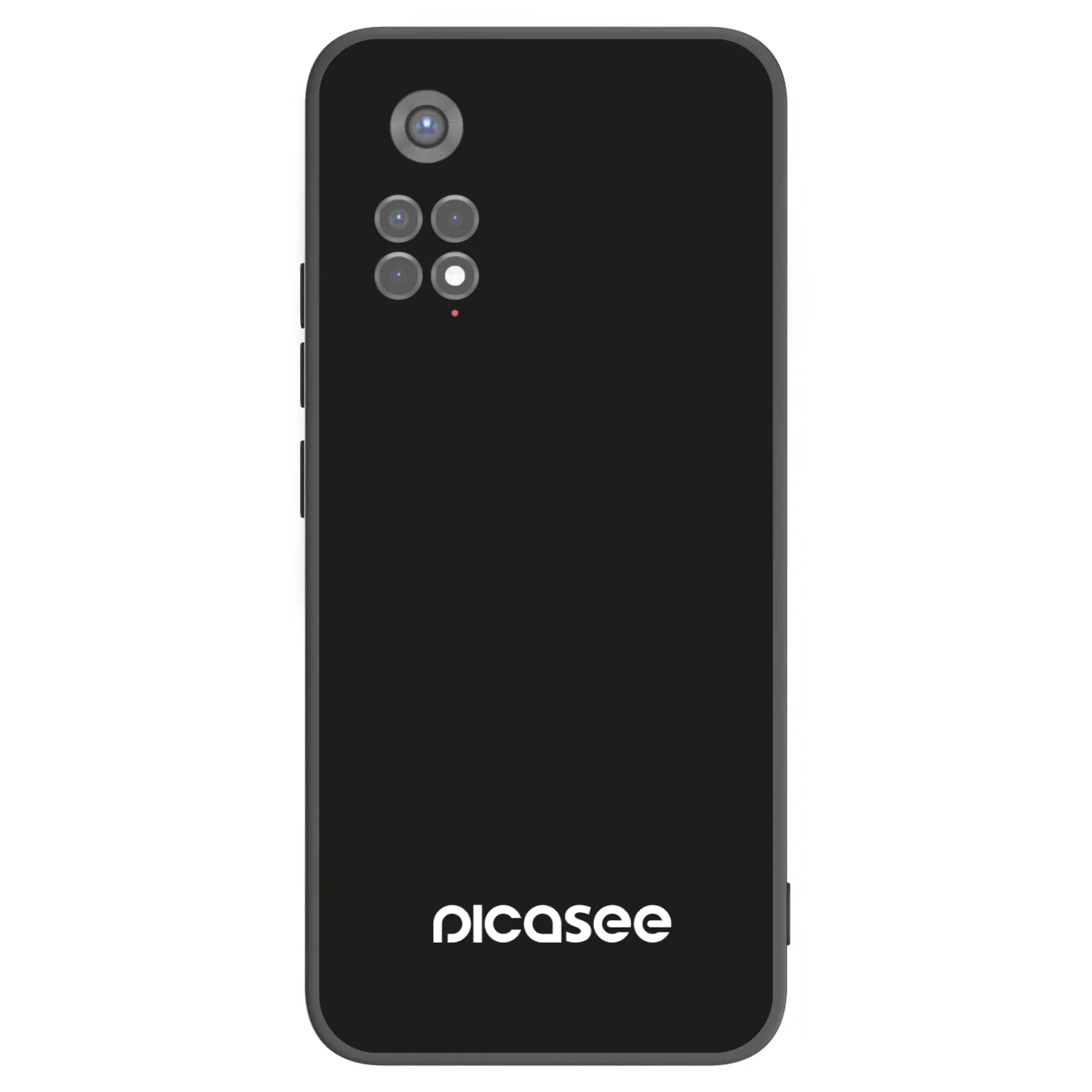 Picasee crna silikonska maskica za Xiaomi Redmi Note 11S 5G - Picasee