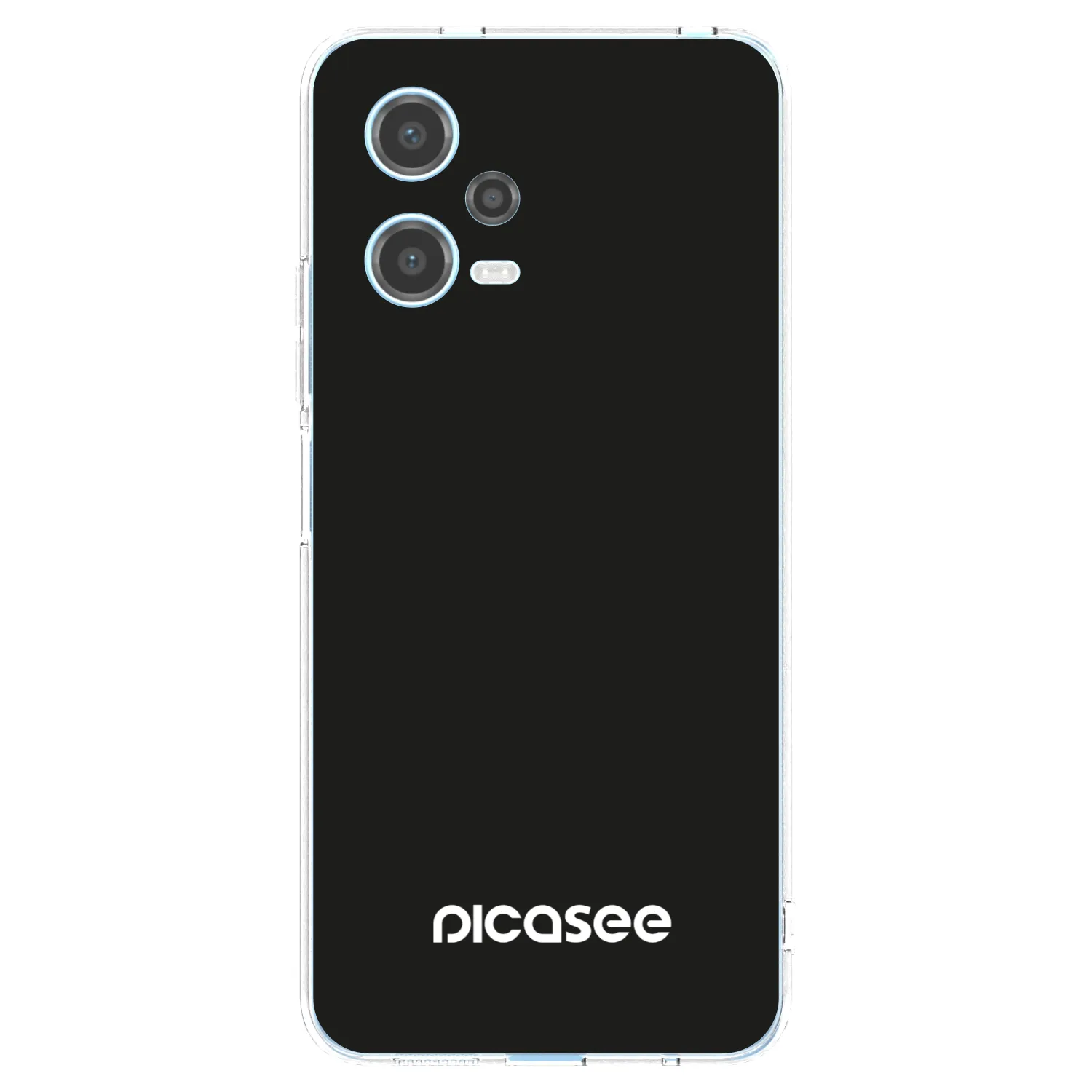 Picasee silikonska prozirna maskica za Xiaomi Redmi Note 12 5G - Picasee