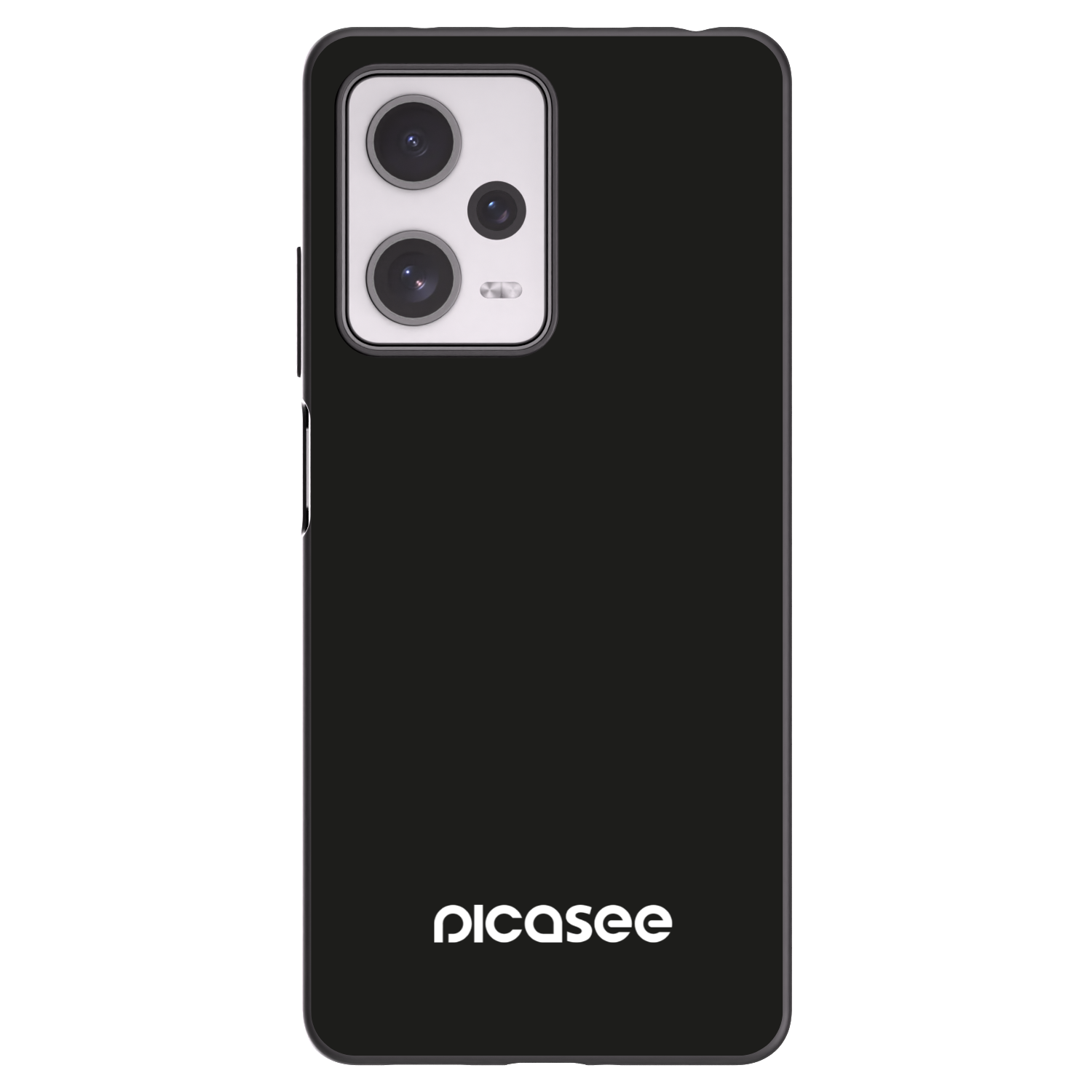 Picasee crna silikonska maskica za Xiaomi Redmi Note 12 Pro+ 5G - Picasee