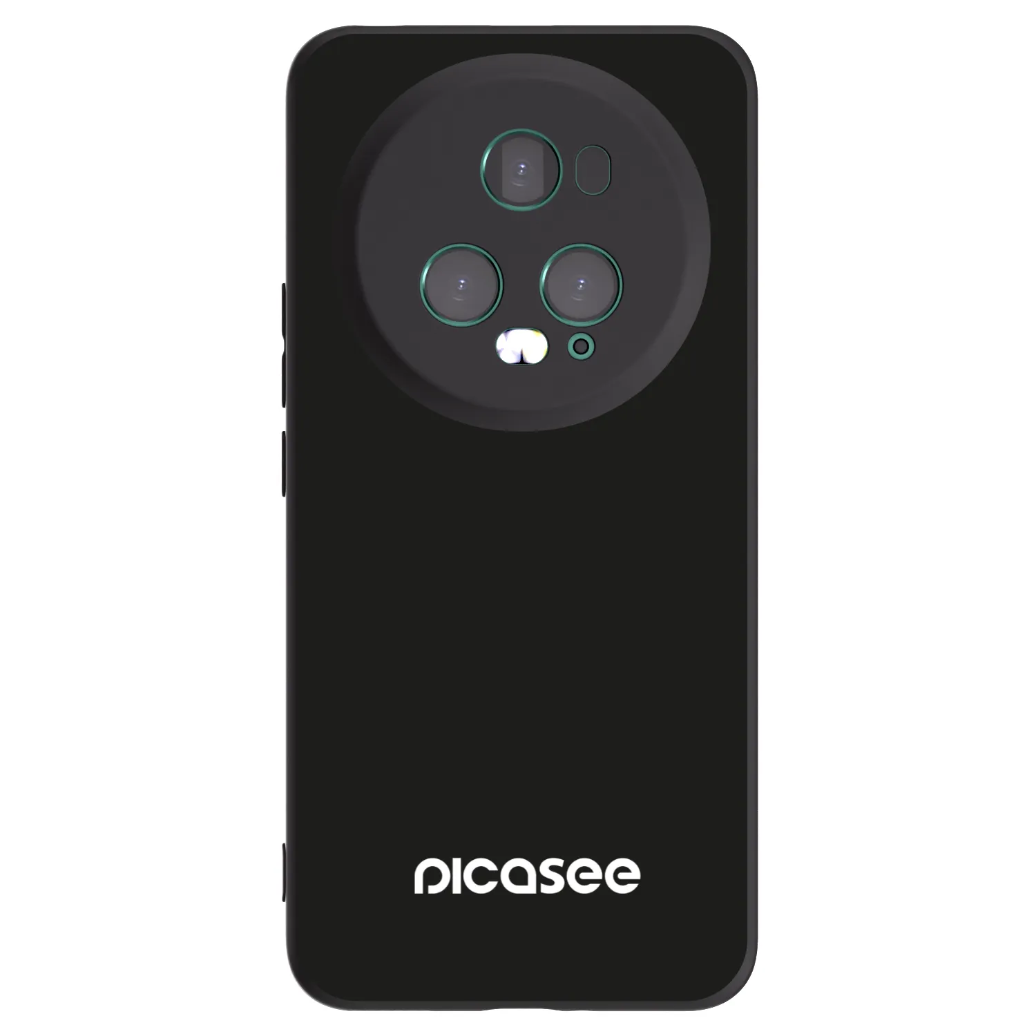 Picasee crna silikonska maskica za Honor Magic5 Pro - Picasee