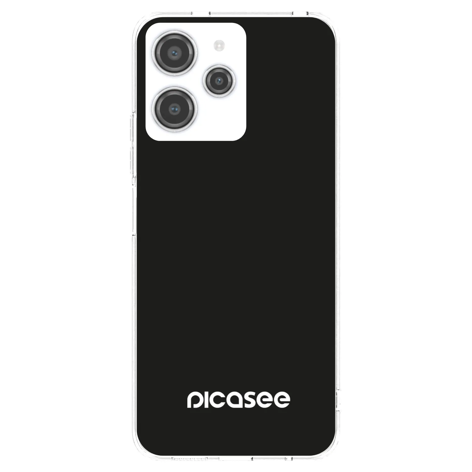 Picasee silikonska prozirna maskica za Xiaomi Redmi 12 4G - Picasee