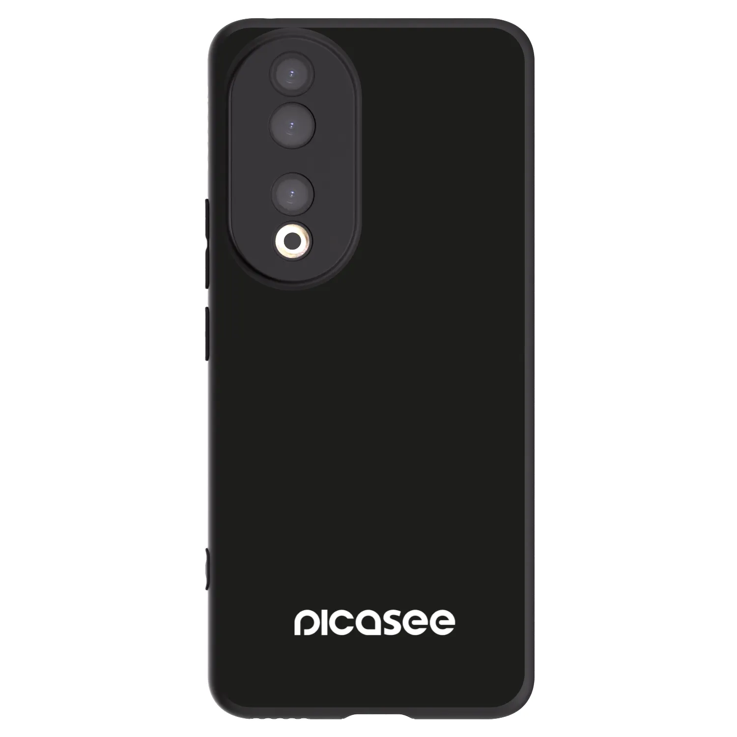 Picasee crna silikonska maskica za Honor 90 5G - Picasee