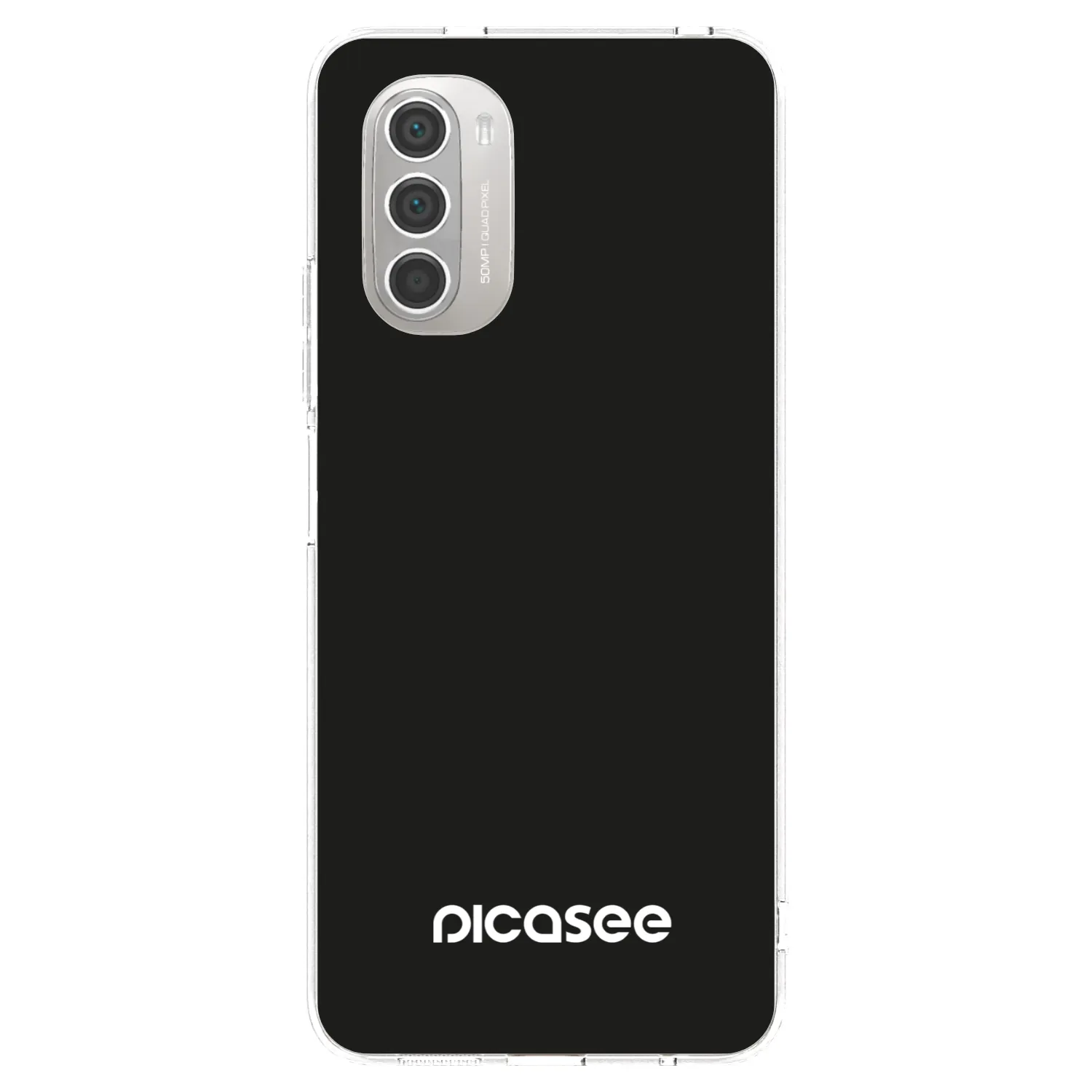 Picasee silikonska prozirna maskica za Motorola Moto G51 - Picasee