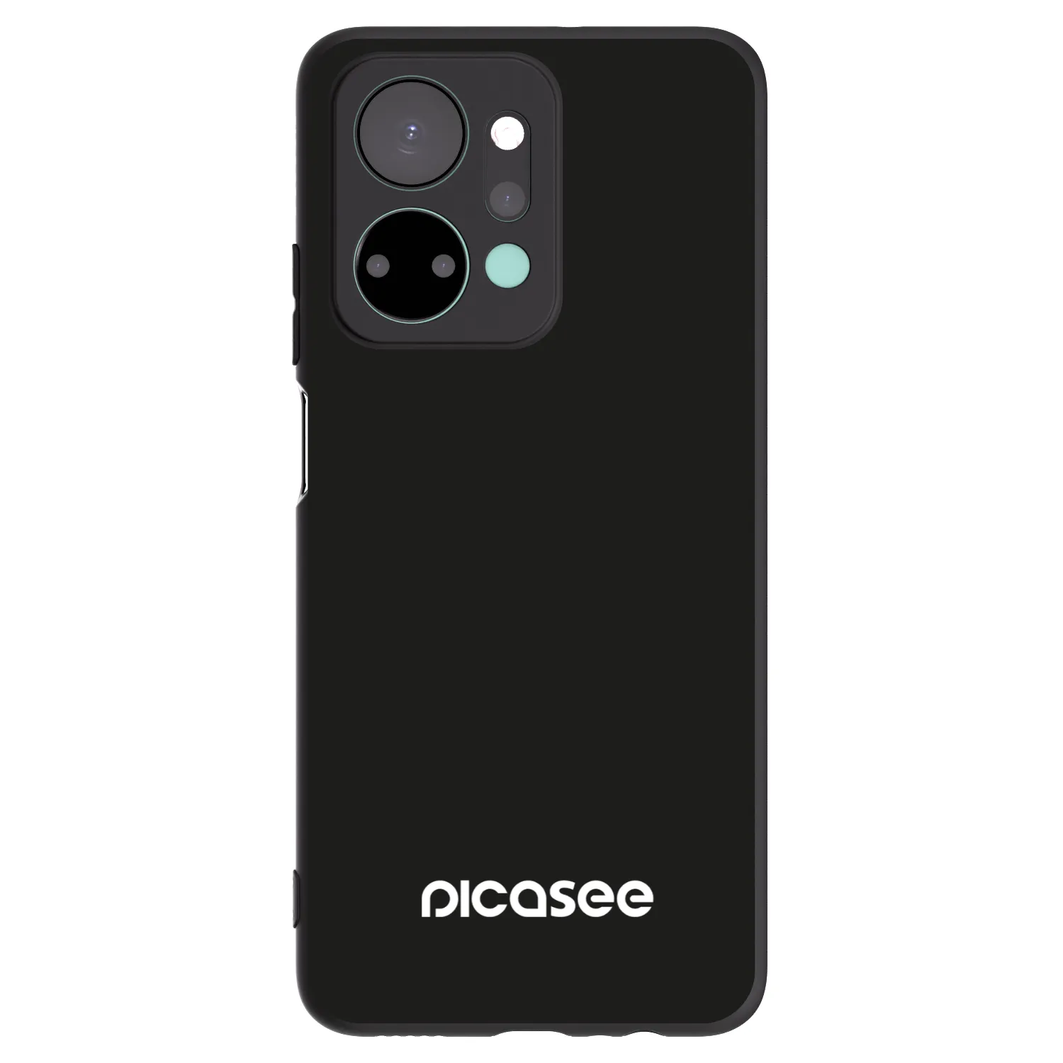 Picasee crna silikonska maskica za Honor X7a - Picasee