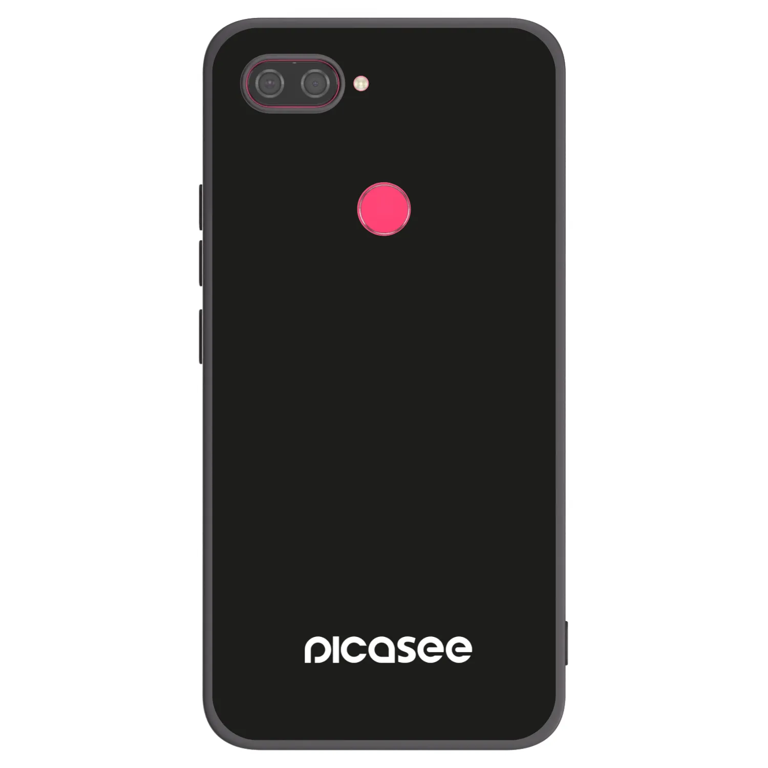 Picasee crna silikonska maskica za Xiaomi Mi 8 Lite - Picasee