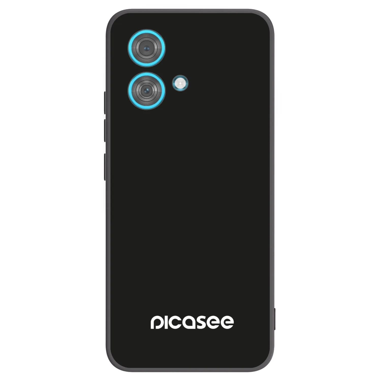 Picasee crna silikonska maskica za Motorola Edge 40 Neo - Picasee