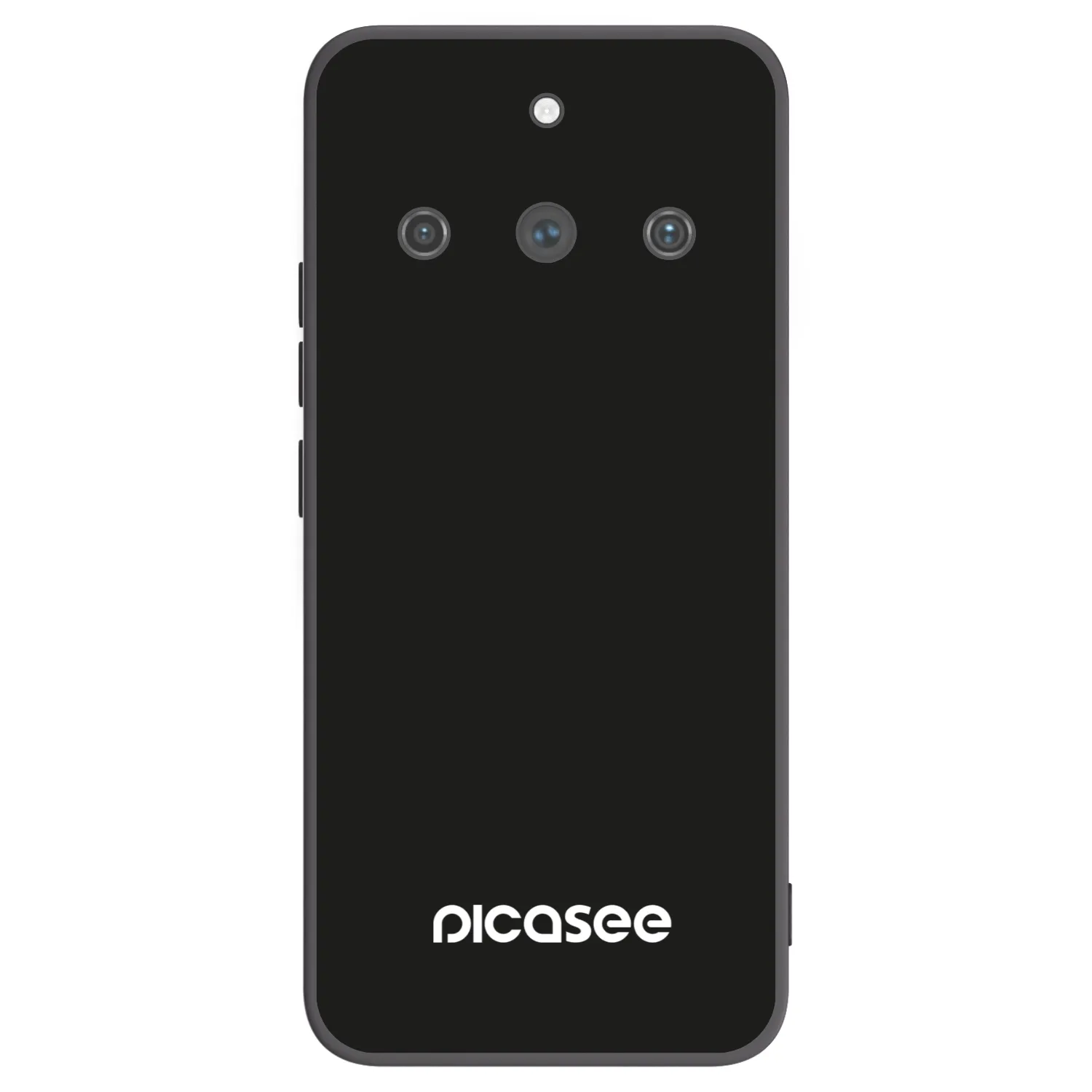 Picasee crna silikonska maskica za Realme 11 Pro+ - Picasee