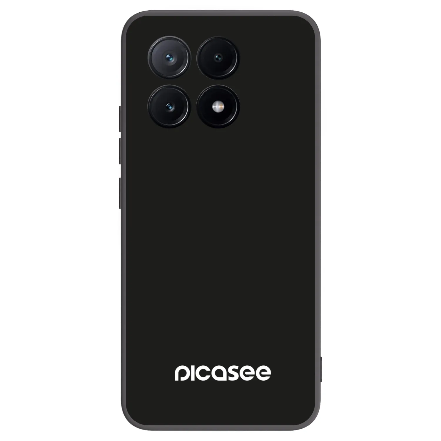 Picasee crna silikonska maskica za Xiaomi Poco X6 Pro - Picasee
