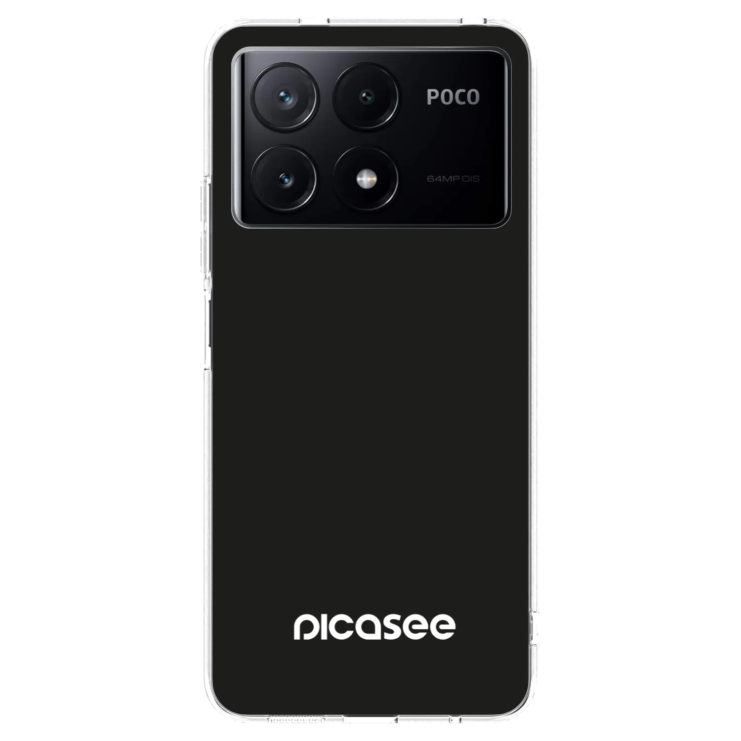 Picasee silikonska prozirna maskica za Xiaomi Poco X6 Pro - Picasee